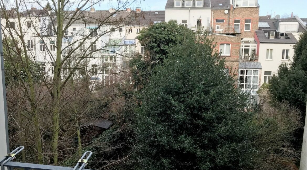 Vista dal balcone