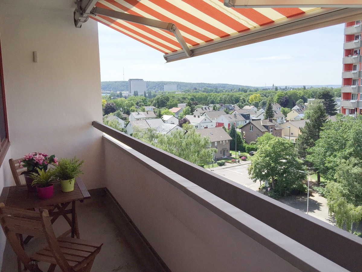 VERKAUFT! 3-Zimmerwohnung mit phantastischem Panoramablick in Beuel-Süd