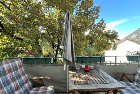Balkon mit Blick ins Grüne 2. OG