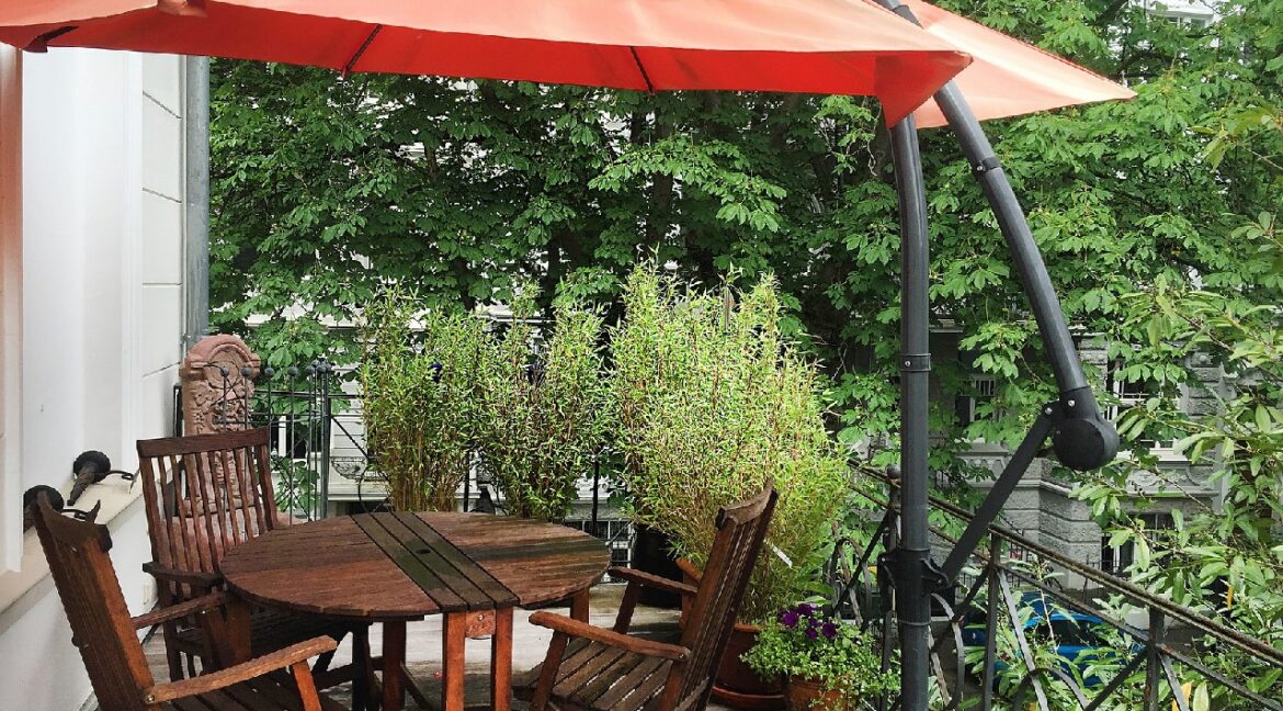 Dachterrasse (Sommer)