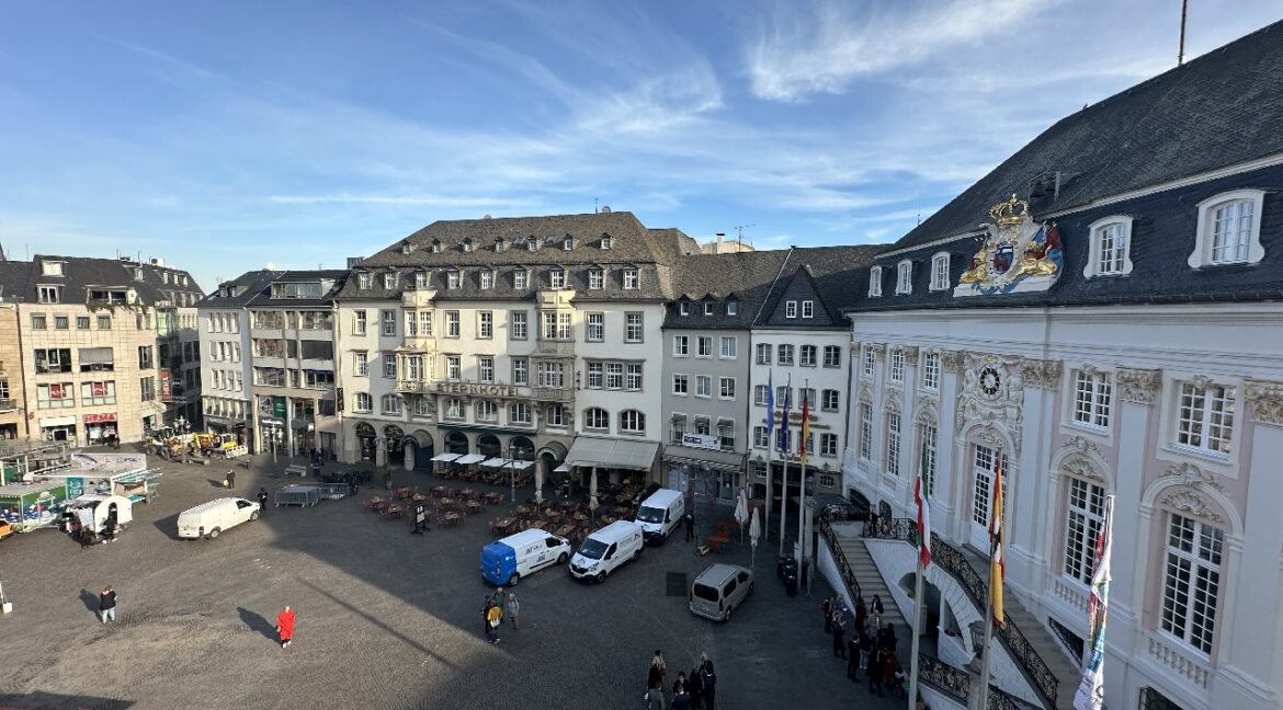 Blick auf den Markt
