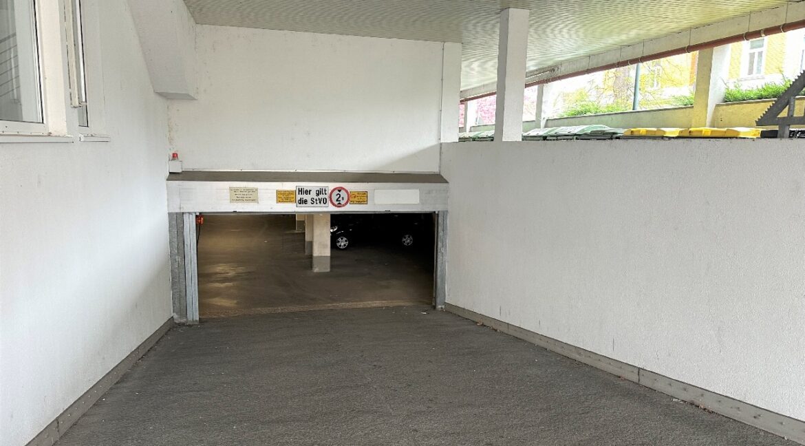 Zufahrt Tiefgarage