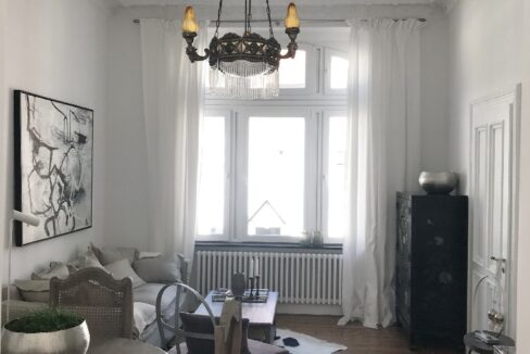Blick ins Wohnzimmer