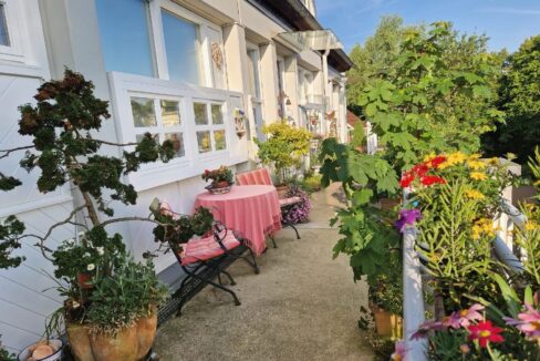 Laubengang / Wohnungseingang