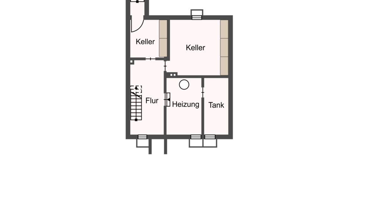 Grundsriss Kellergeschoss