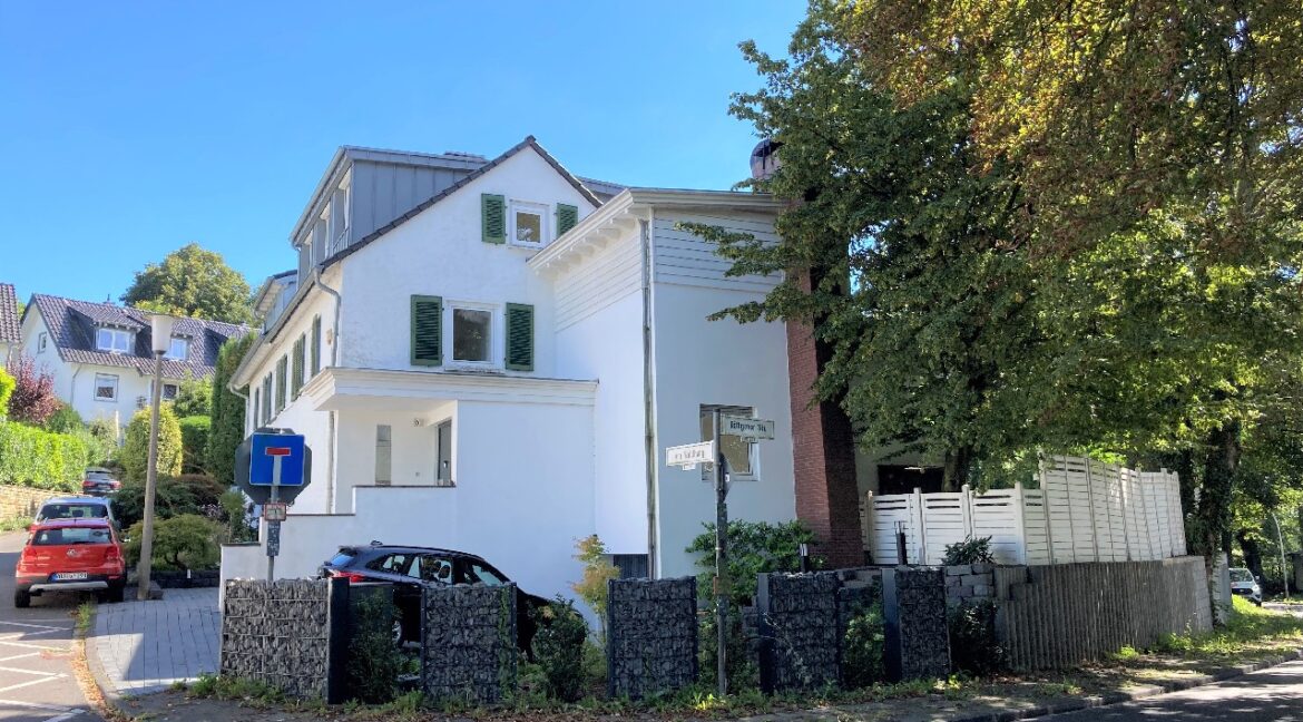 Hausansicht Straße