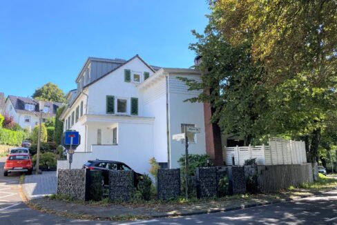 Hausansicht Straße