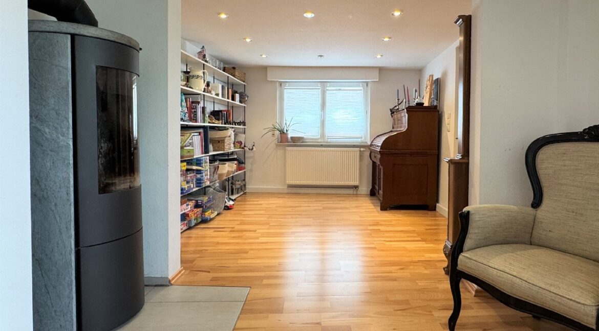 Wohnen im Altbau mit Kamin