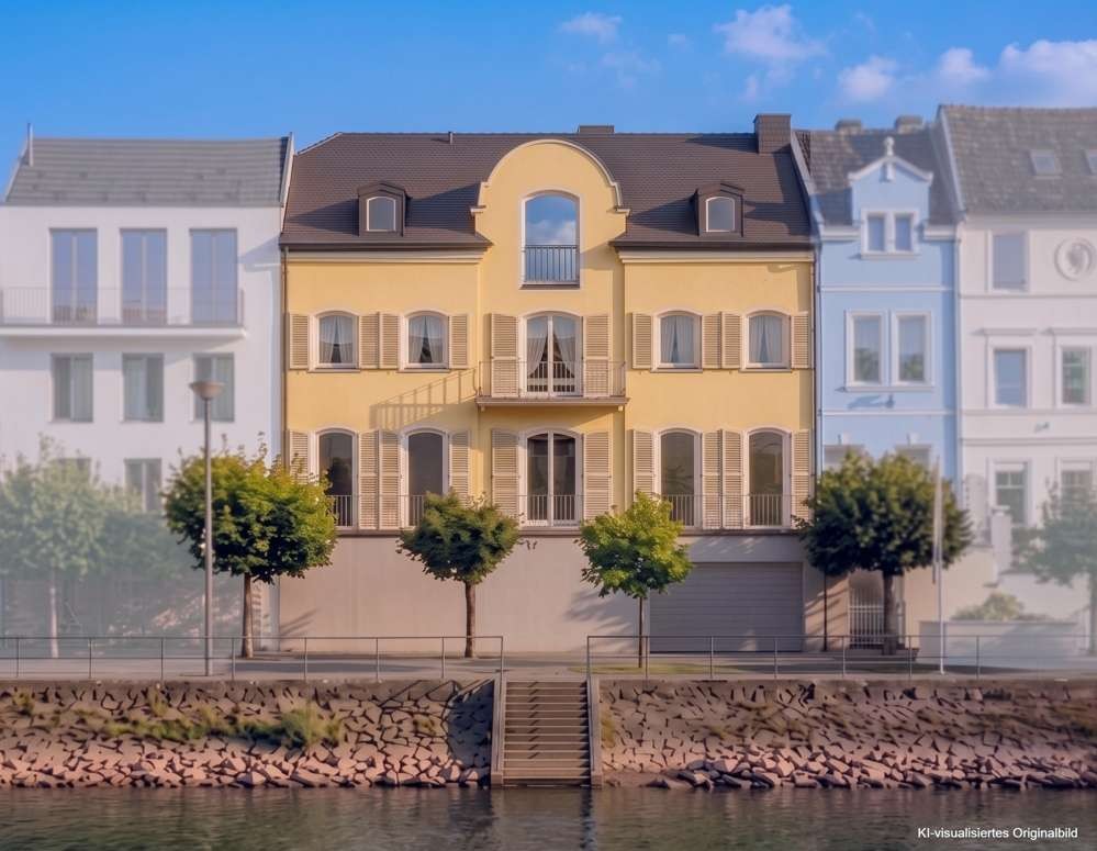 Charmantes Haus in exklusiver Rheinlage