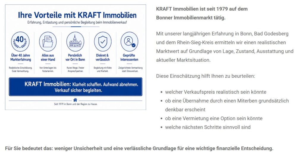 Ihre Vorteile von Kraft Immobilien