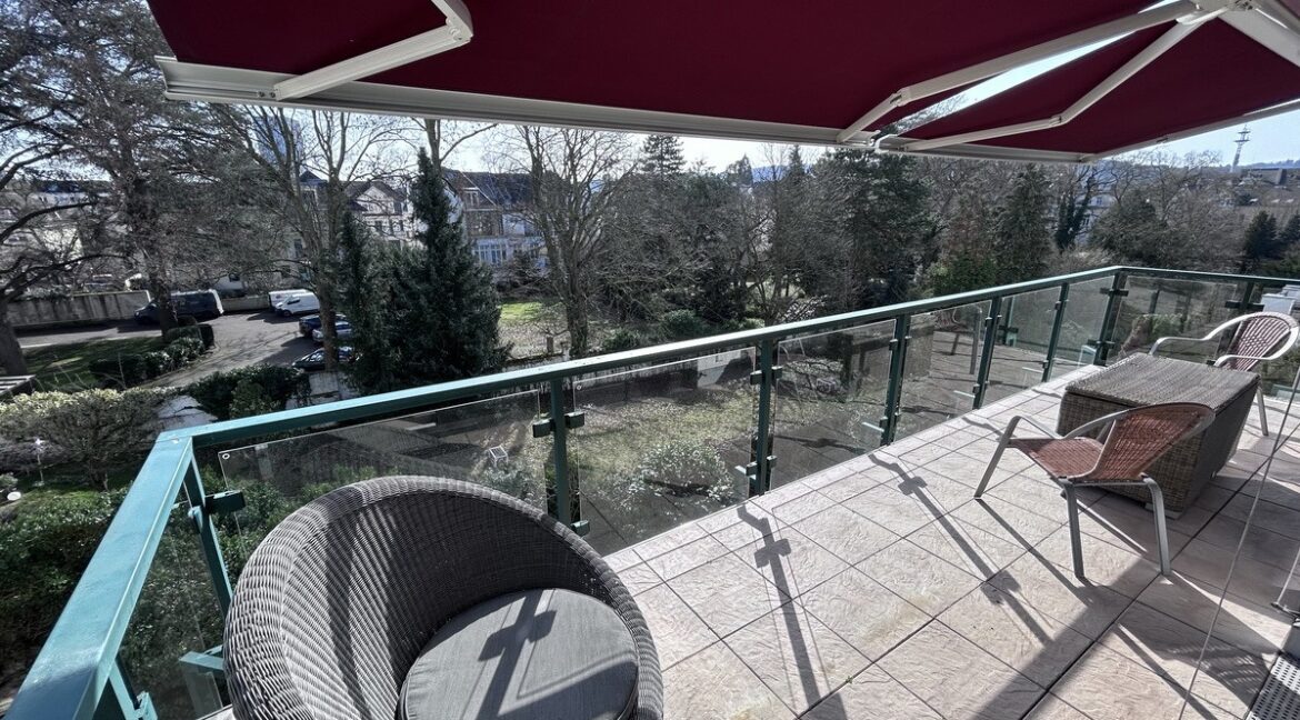 Terrassenblick