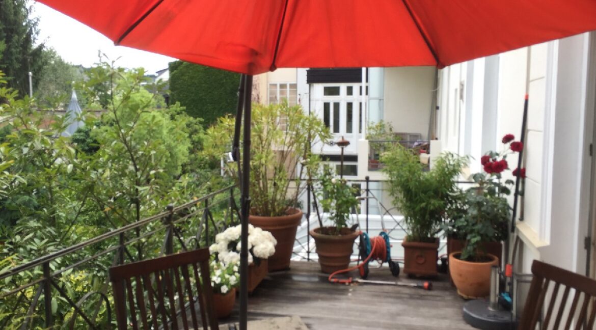 Dachterrasse (Sommer)