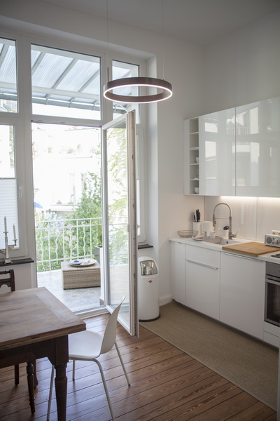 Zugang zum Balkon