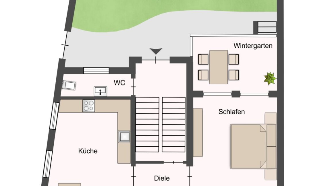Grundirss Erdgeschoss