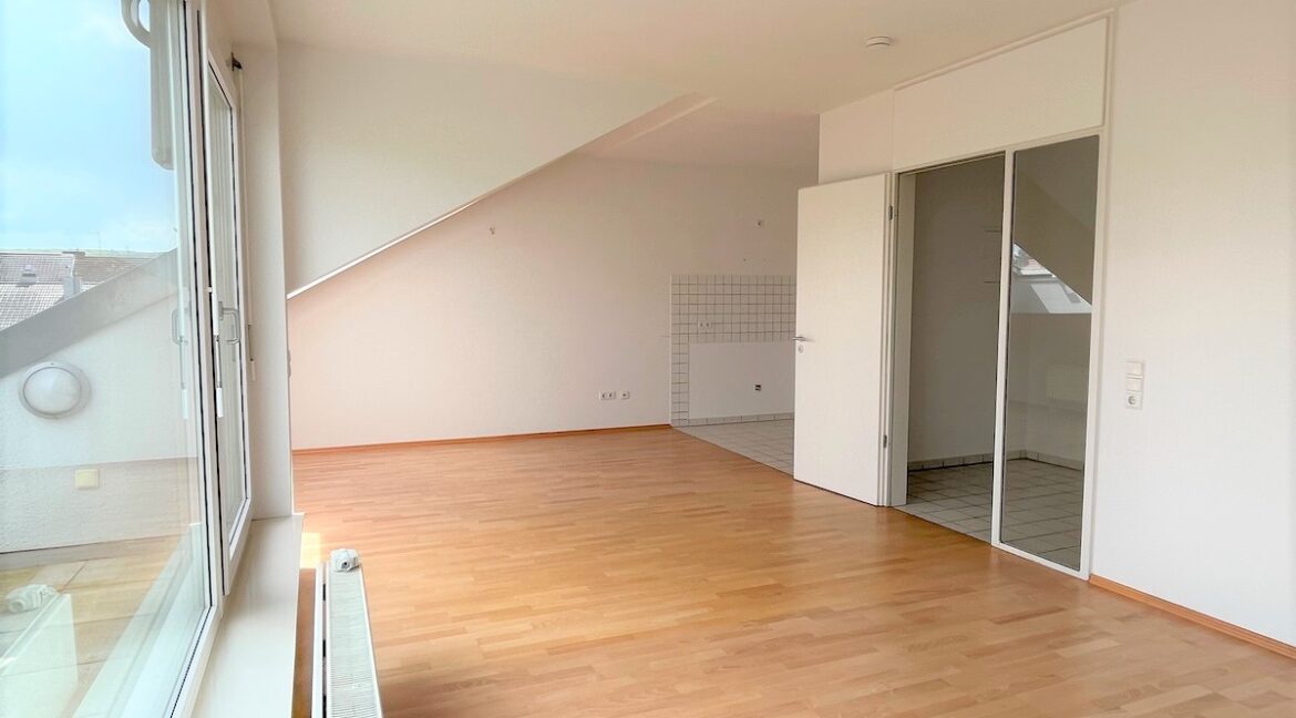 offene Küche und Essbereich