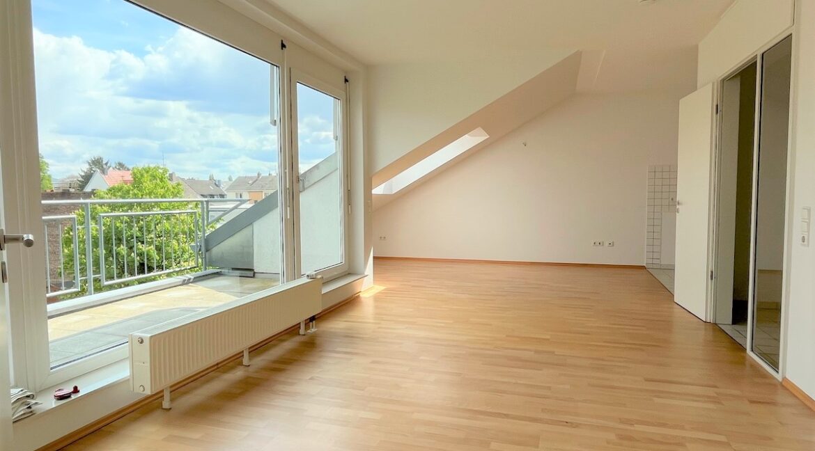 offene Küche und Essbereich
