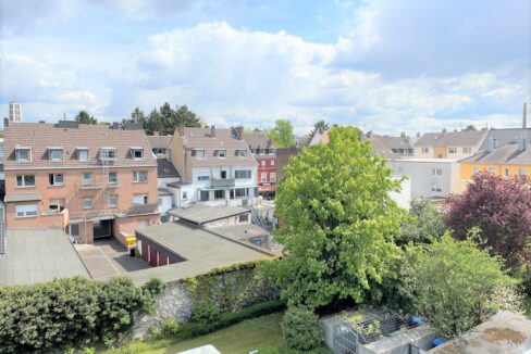 Blick vom Balkon