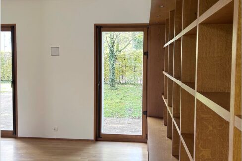 Wohnen Blick Vorgarten