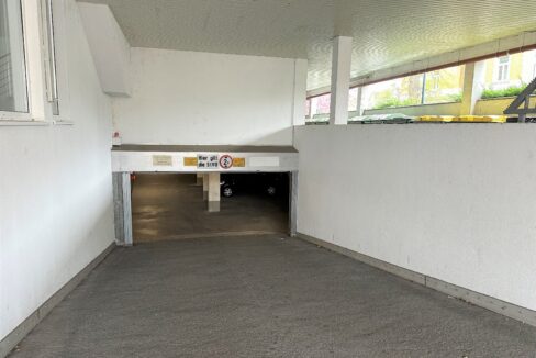 Zufahrt Tiefgarage