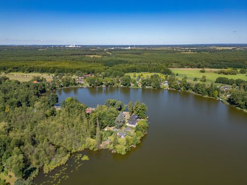 Baberowsee von oben