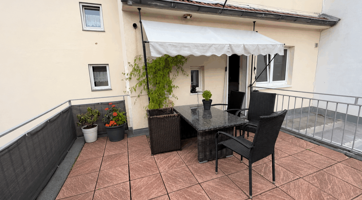 Sonnenterrasse 1. Obergeschoss