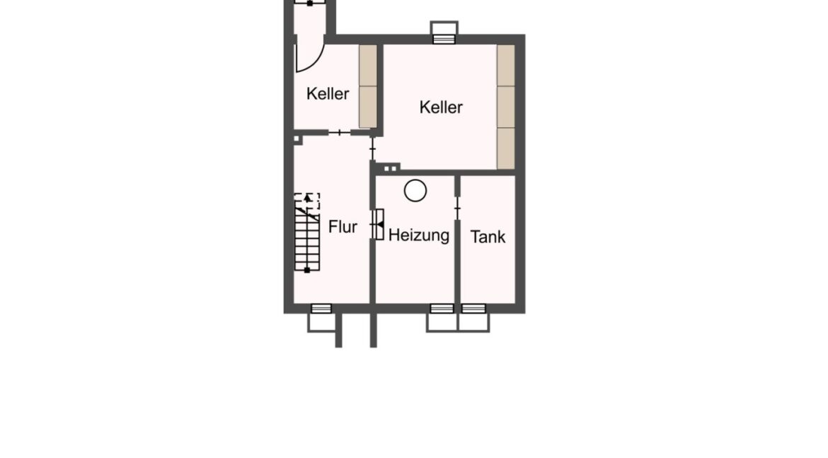 Grundsriss Kellergeschoss